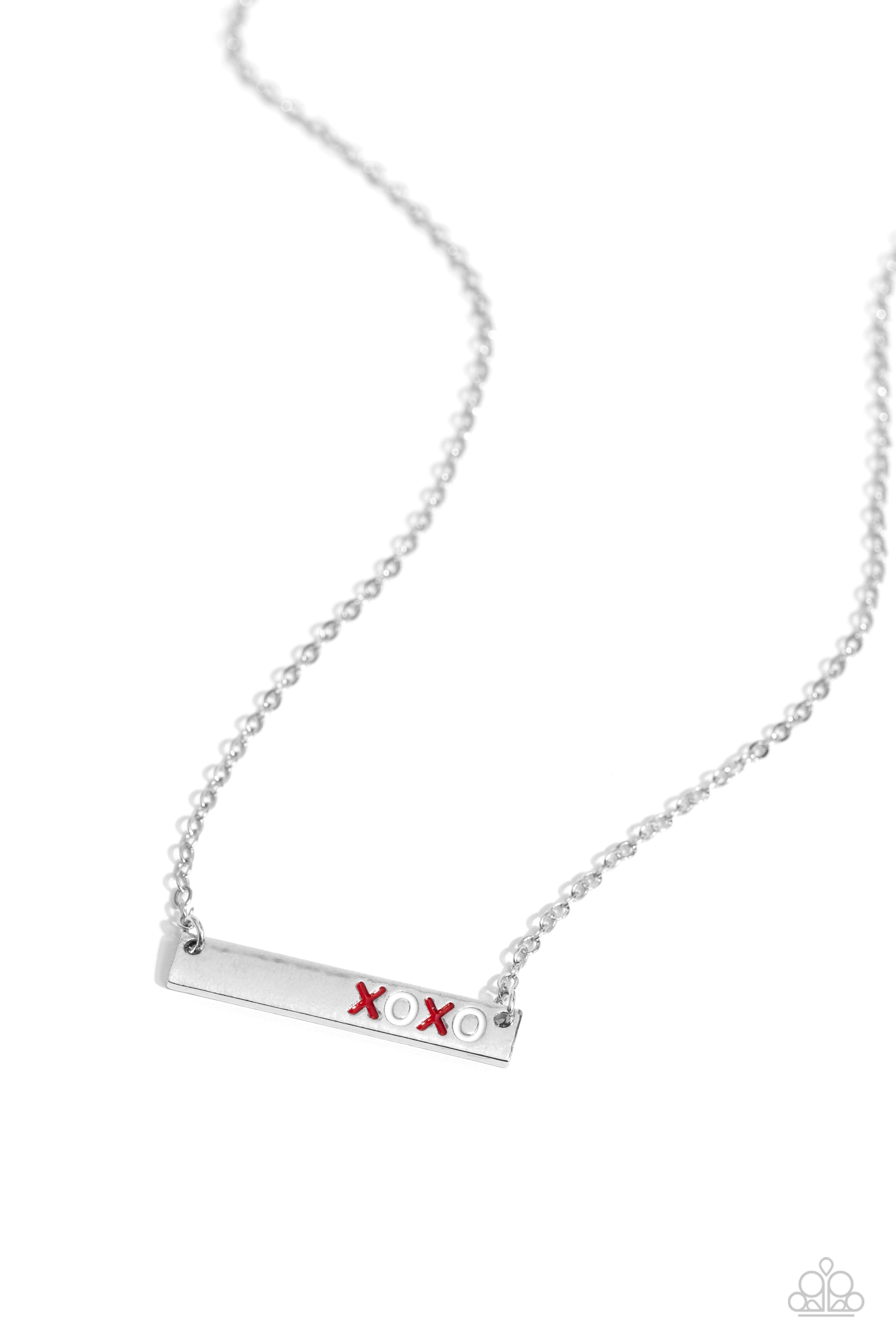 XOXO Season - red - Paparazzi necklace – JewelryBlingThing