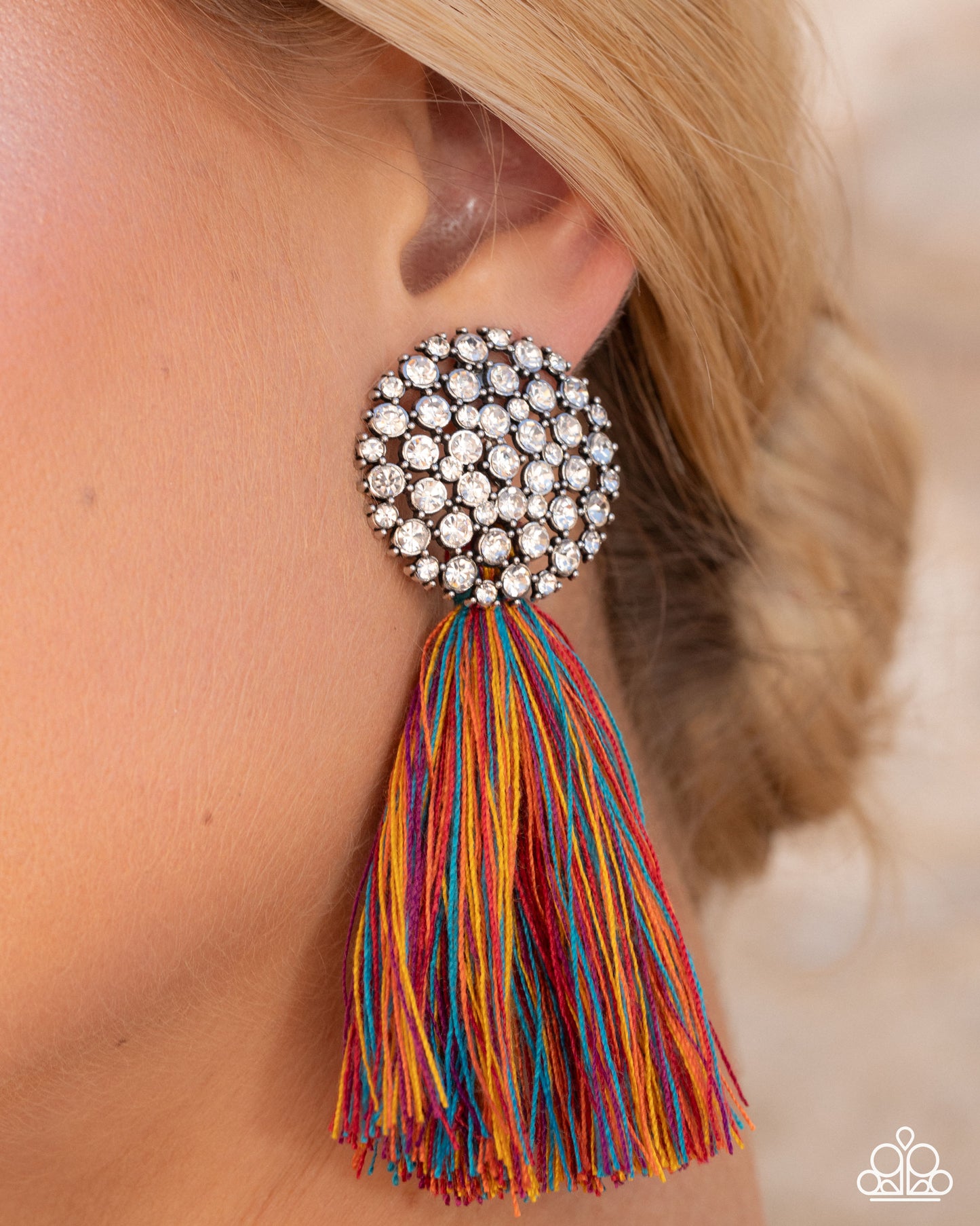 Yarn Yearbook - multi - Paparazzi earrings