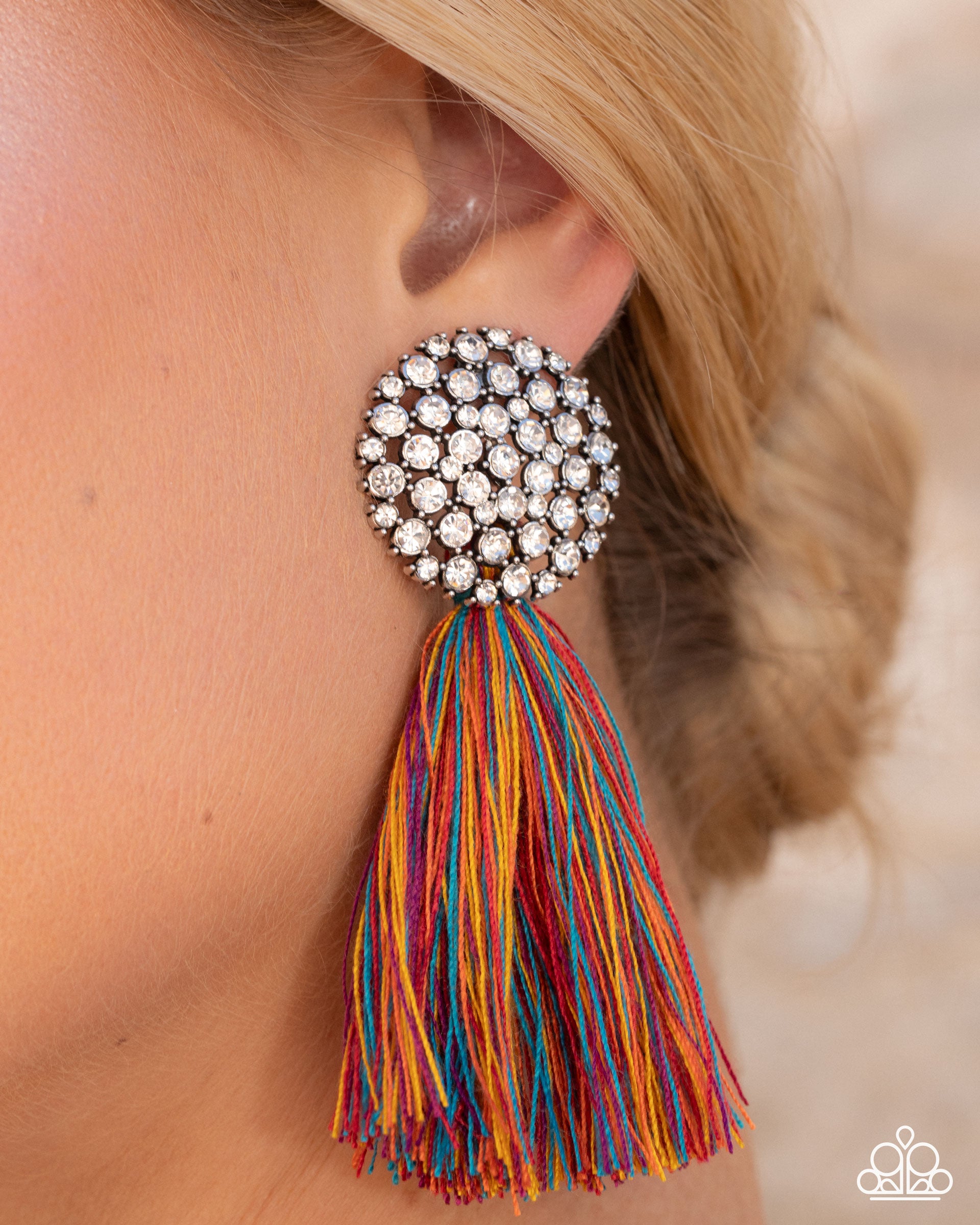Yarn Yearbook - multi - Paparazzi earrings