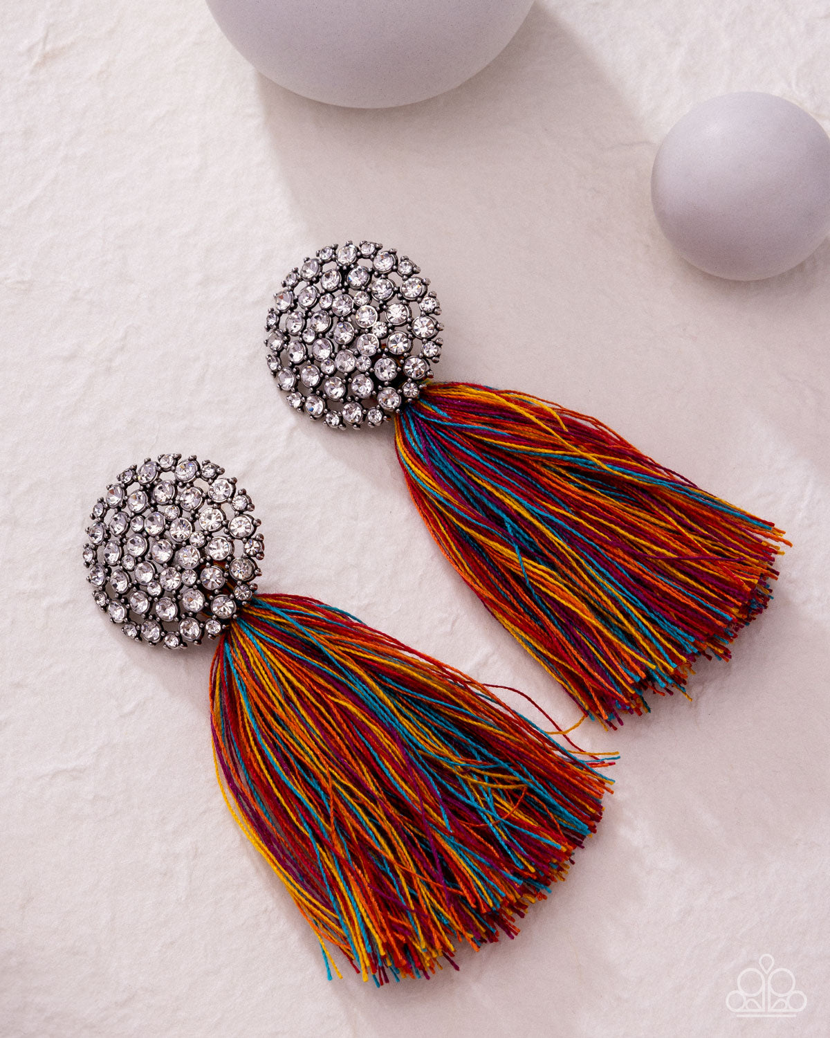 Yarn Yearbook - multi - Paparazzi earrings