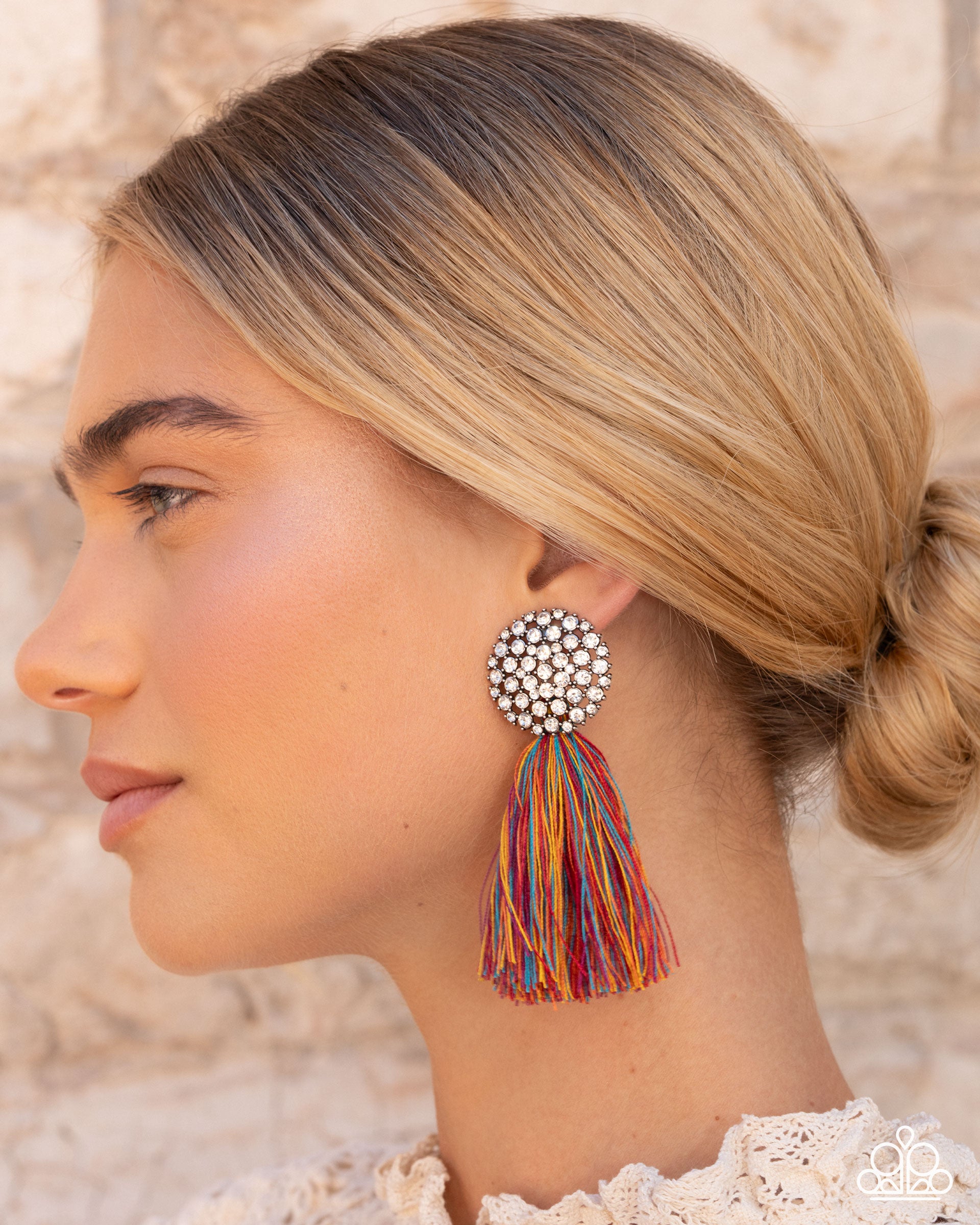 Yarn Yearbook - multi - Paparazzi earrings