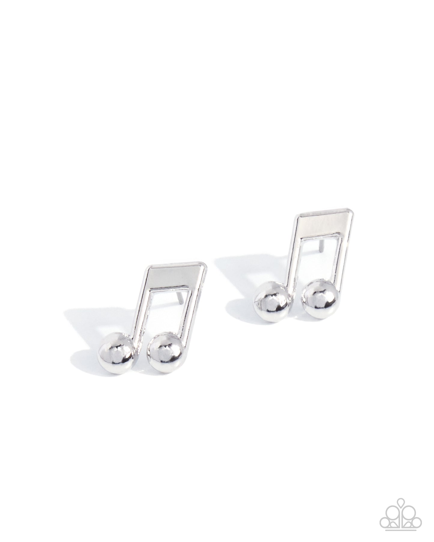 You Are the Music in Me - silver - Paparazzi earrings