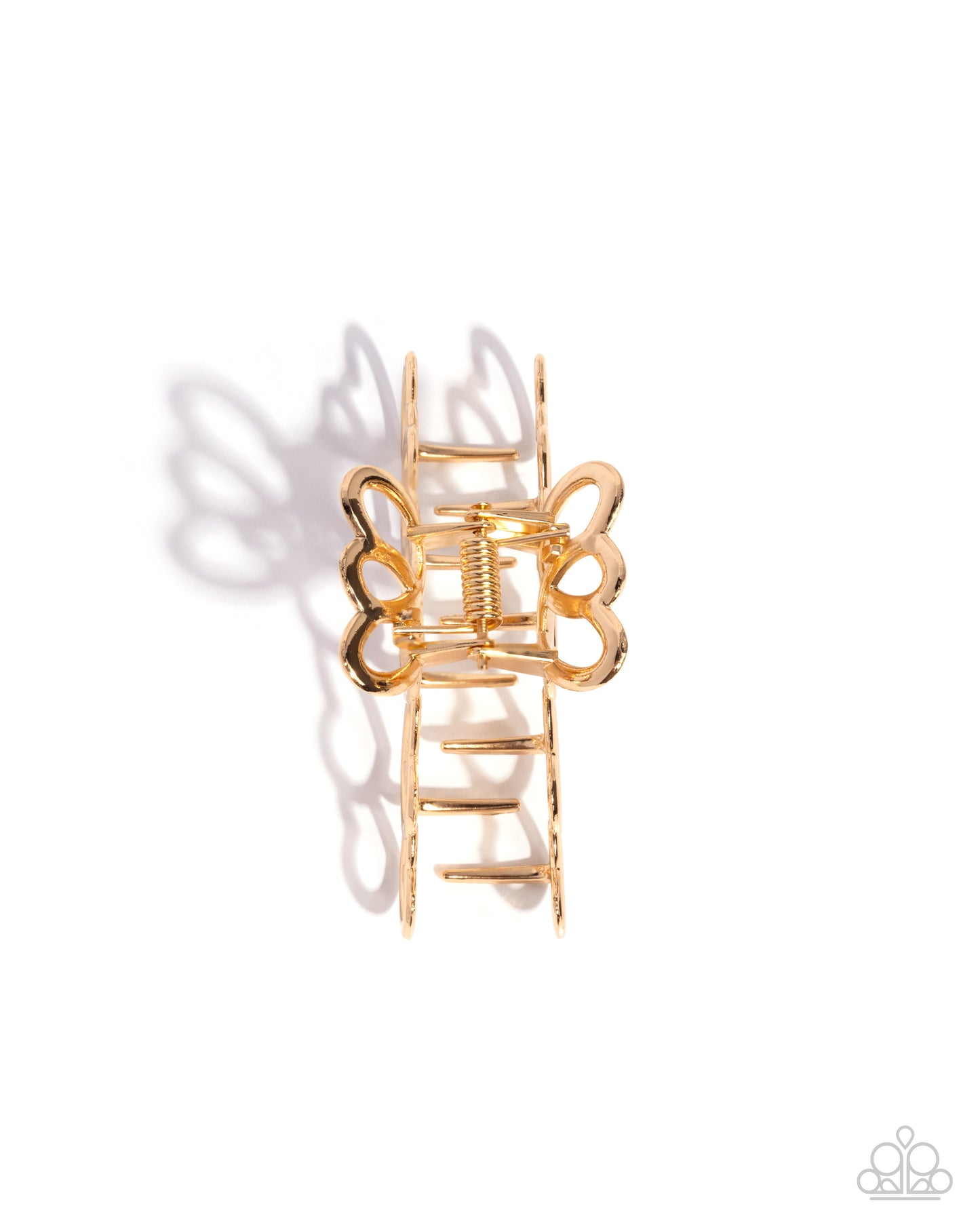 You're Still The One - gold - Paparazzi hair clip