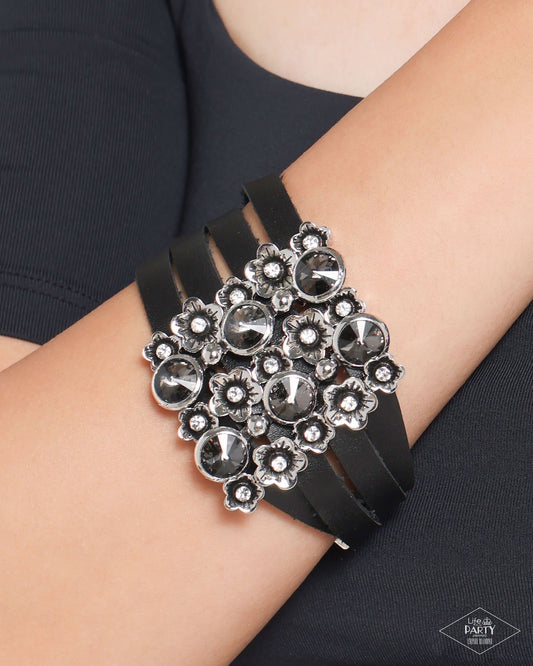 Zi Collection bracelet 2013 (leather flowers)