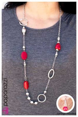 In the Red - Paparazzi necklace