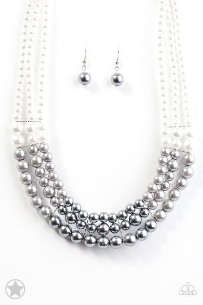 Lady In Waiting - silver - Paparazzi necklace