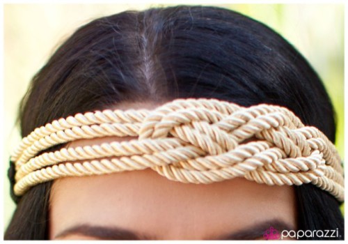 Cream of the Crop - Paparazzi Jewelry Hippie Headband