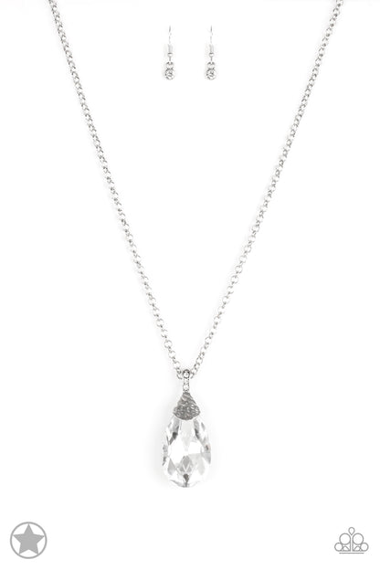 Spellbinding Sparkle - white - Paparazzi necklace