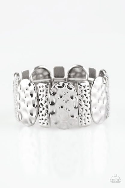 Cave Cache - silver - Paparazzi bracelet