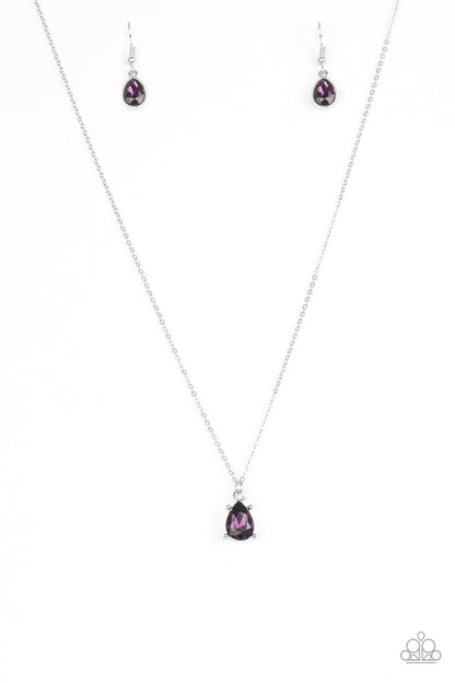 Classy Classicist - purple - Paparazzi necklace