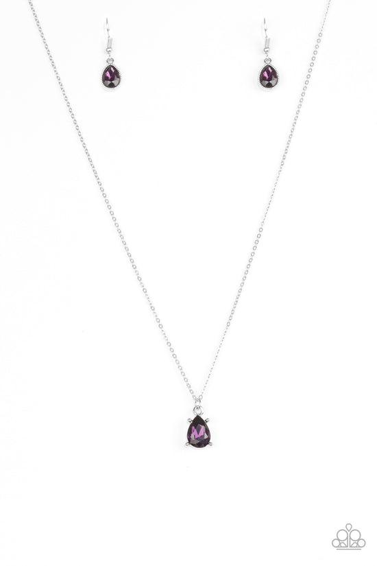 Classy Classicist - purple - Paparazzi necklace – JewelryBlingThing