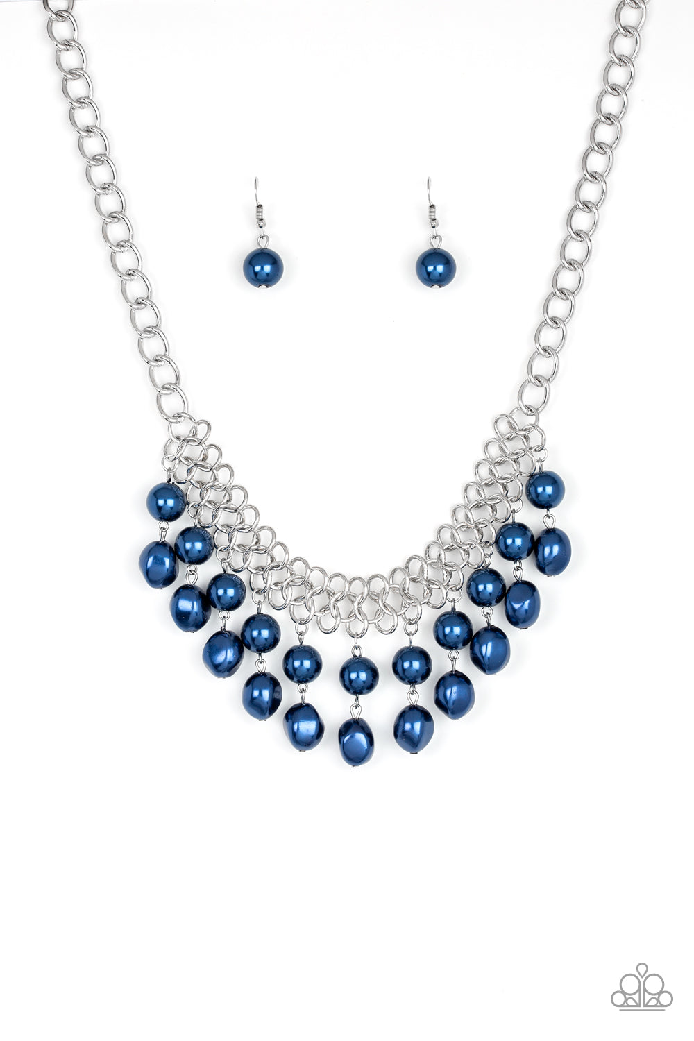 5th Avenue Fleek - blue - Paparazzi necklace