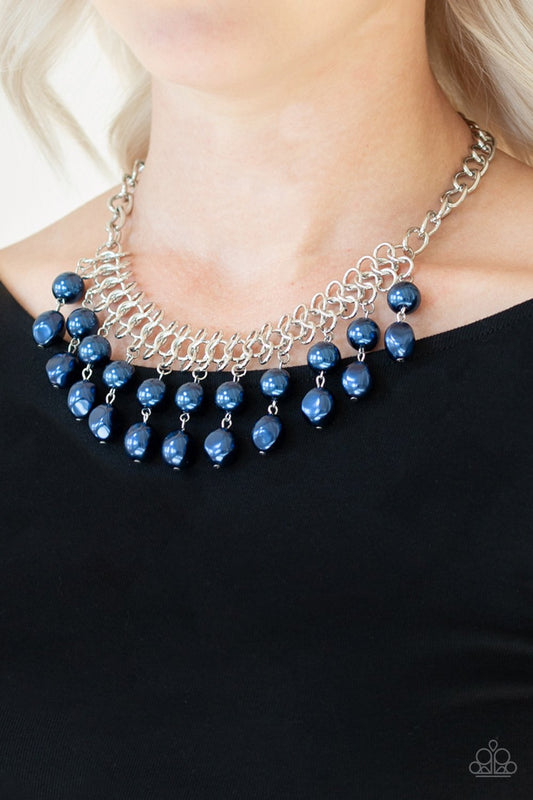 5th Avenue Fleek - blue - Paparazzi necklace