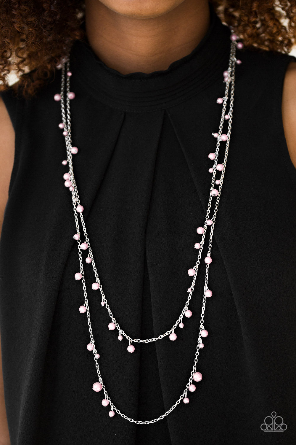 A Good GLAM is Hard to Find - pink - Paparazzi necklace