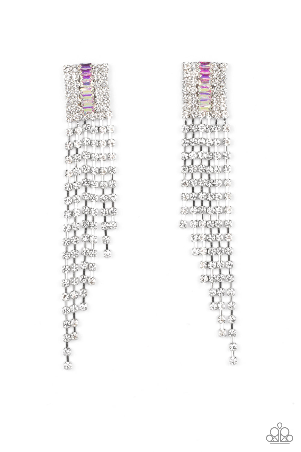A-Lister Affirmations - multi - Paparazzi earrings