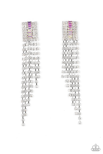 A-Lister Affirmations - multi - Paparazzi earrings