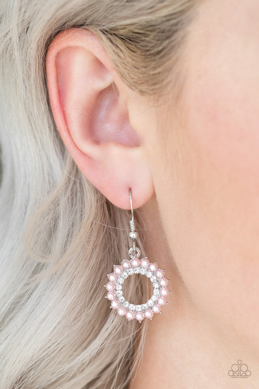 A Proper Lady - pink - Paparazzi earrings