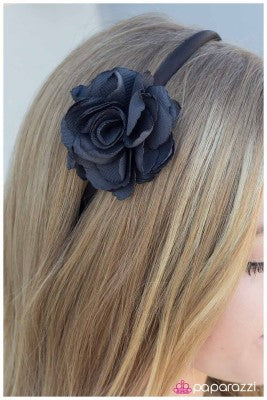 A Rose is a Rose - silver - Paparazzi headband