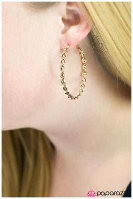 A Whirl and A Twirl - Paparazzi hoop earrings