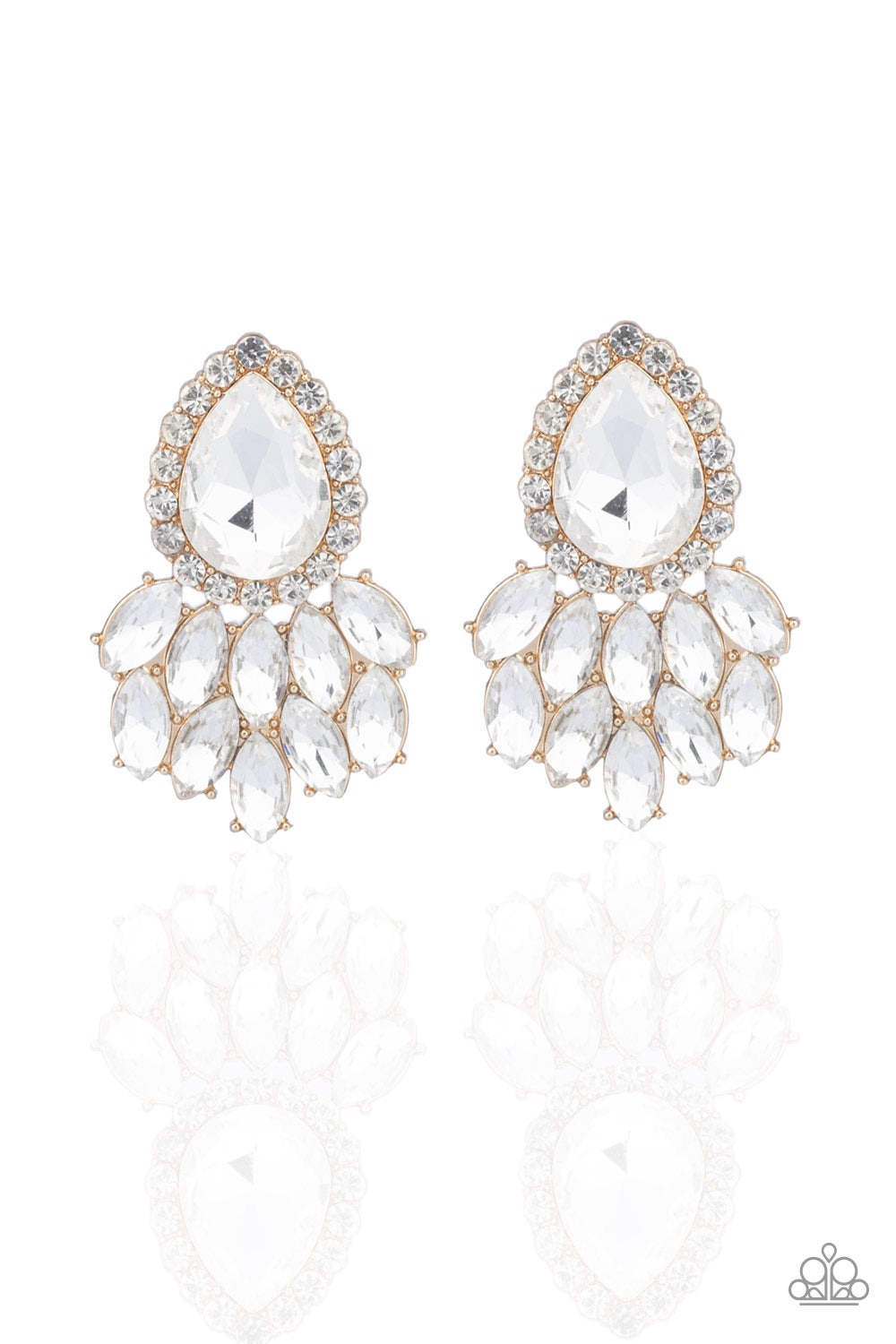 A Breath of Fresh HEIR - gold - Paparazzi earrings