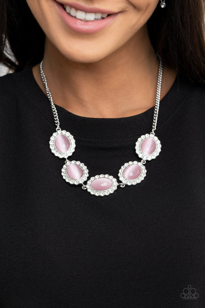 A DIVA-ttitude Adjustment - pink - Paparazzi necklace