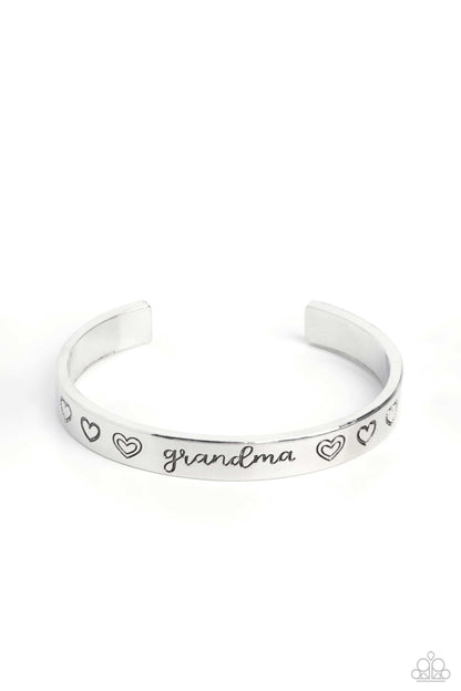 A Grandmother's Love - silver - Paparazzi bracelet