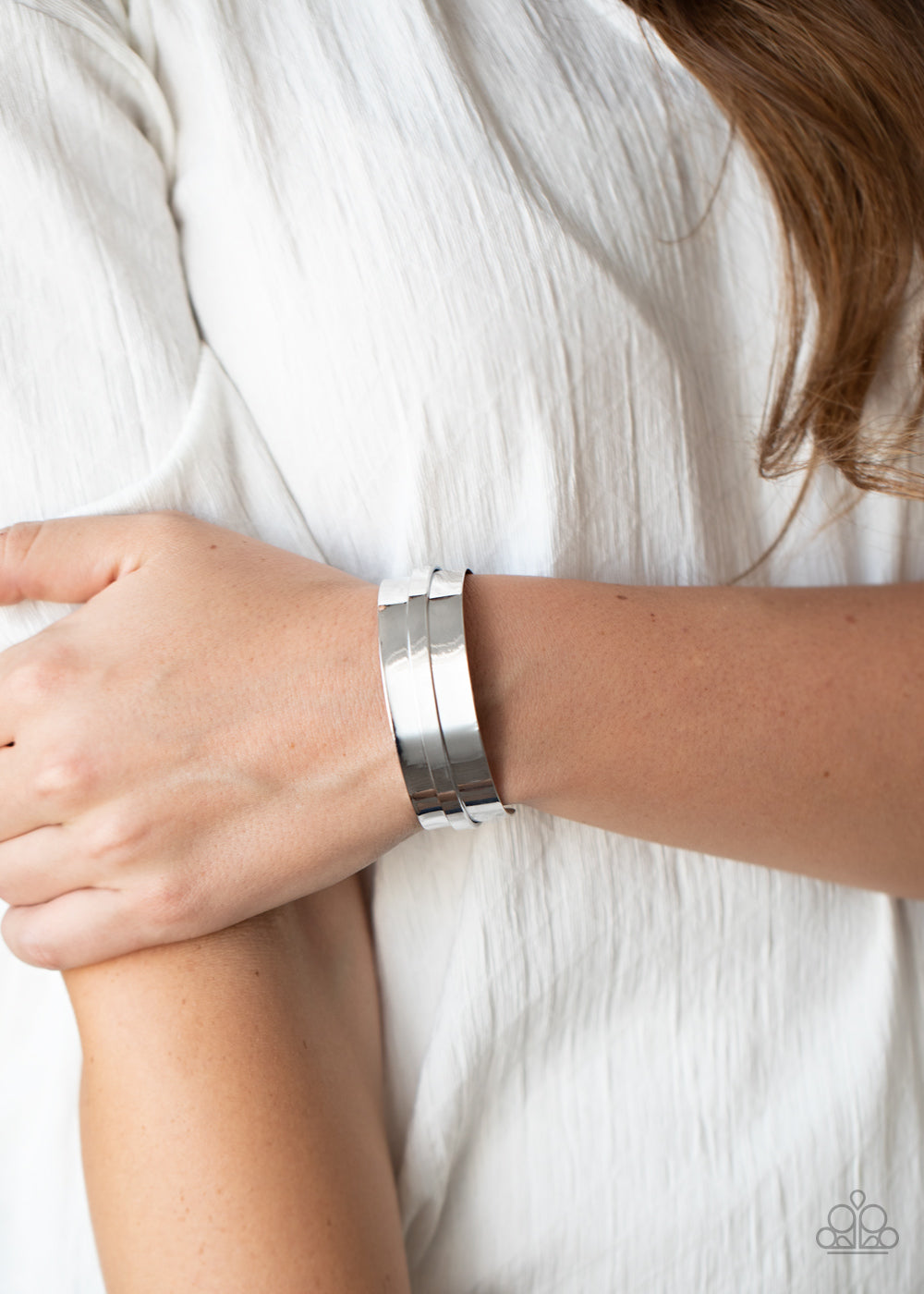 A HAUTE Number - silver - Paparazzi bracelet