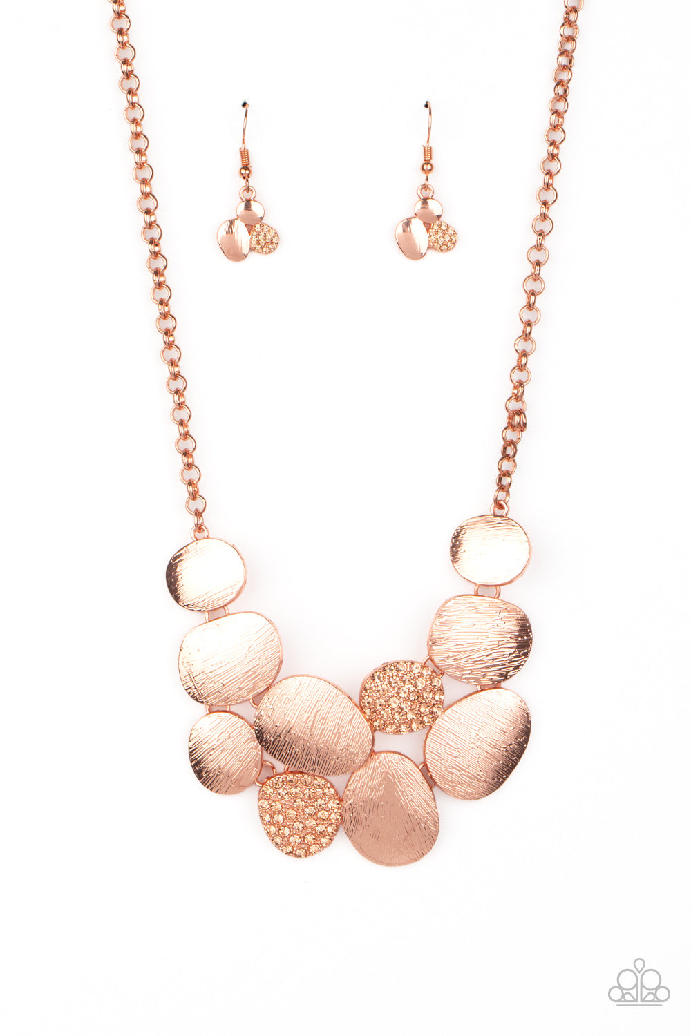 A Hard LUXE Story - copper - Paparazzi necklace