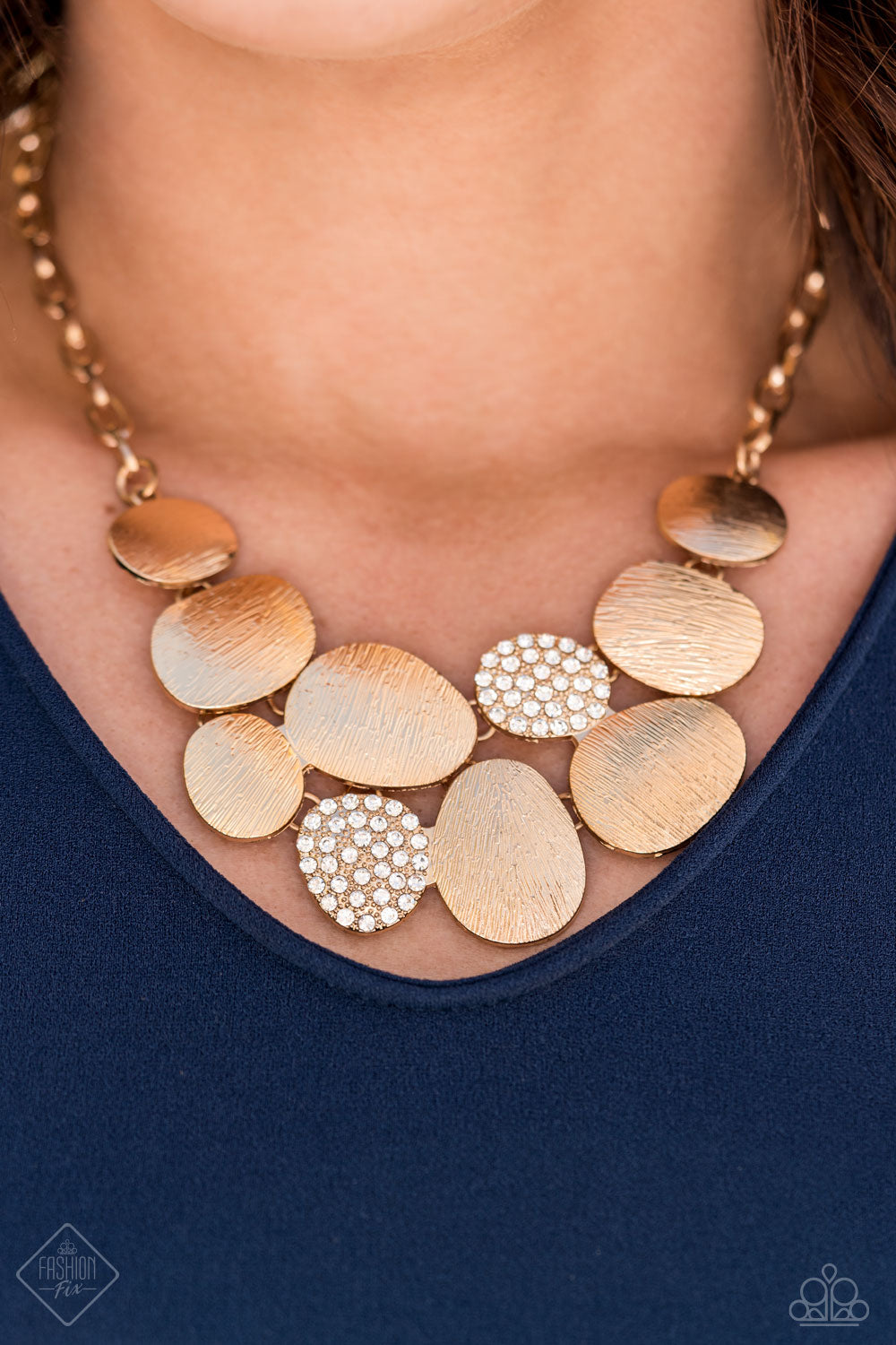 A Hard LUXE Story - gold - Paparazzi necklace