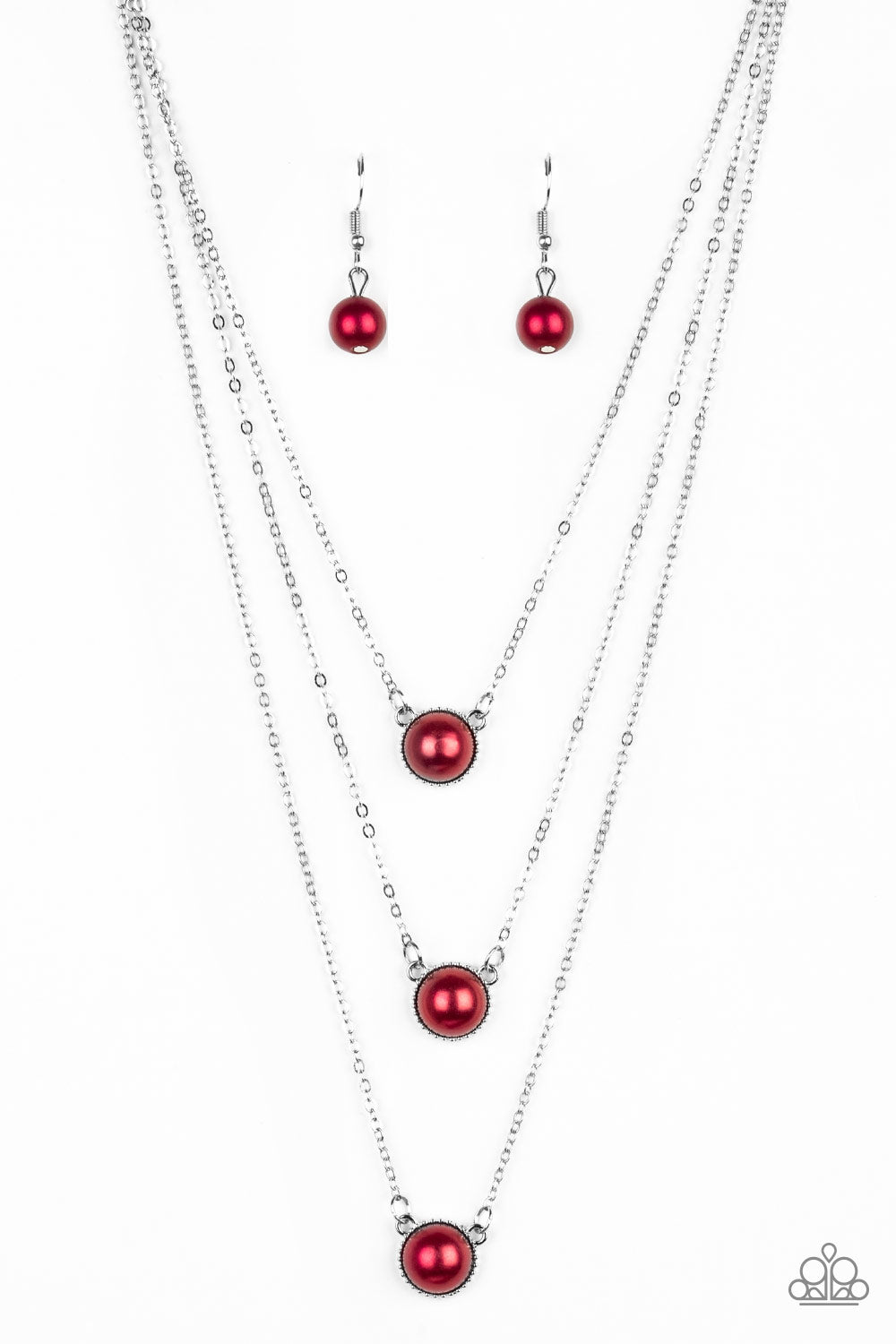 A Love for Luster - red - Paparazzi necklace