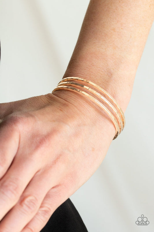 A Mean Gleam - rose gold - Paparazzi bracelet