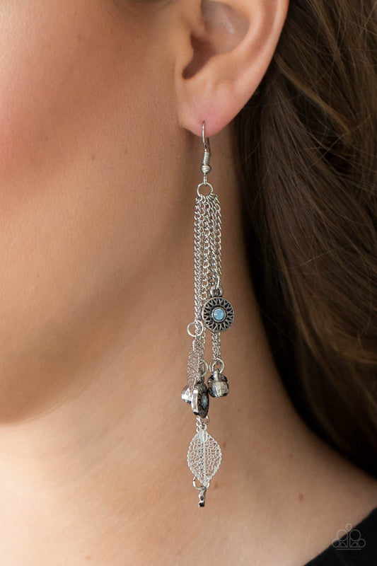 A Natural Charmer - blue - Paparazzi earrings