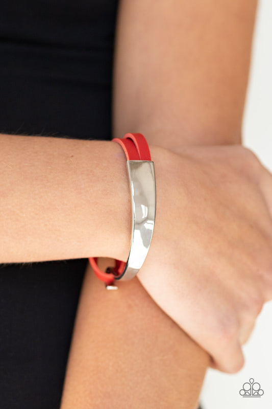 A Notch Above the Rest - red - Paparazzi bracelet