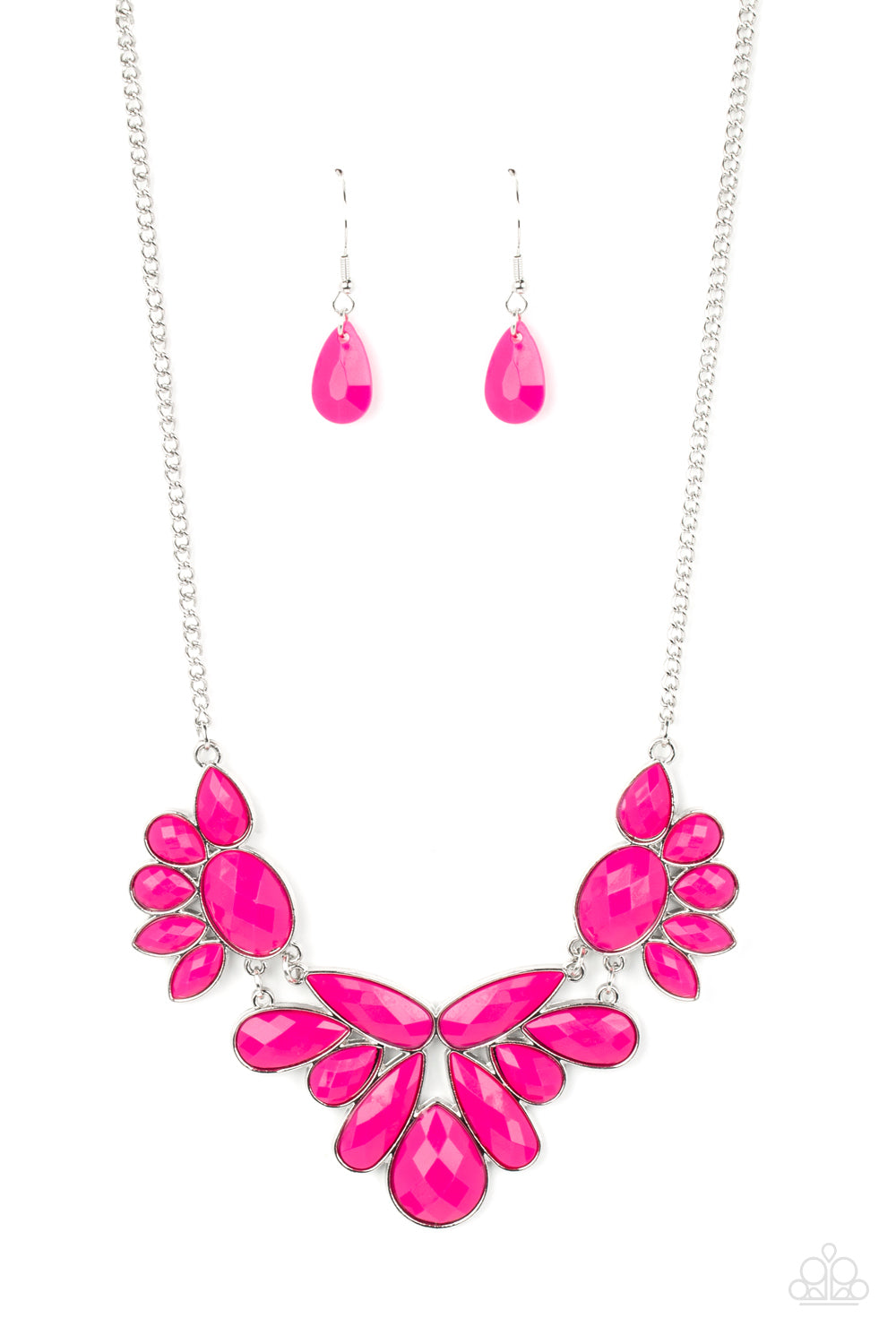 A Passing FAN-cy - pink - Paparazzi necklace