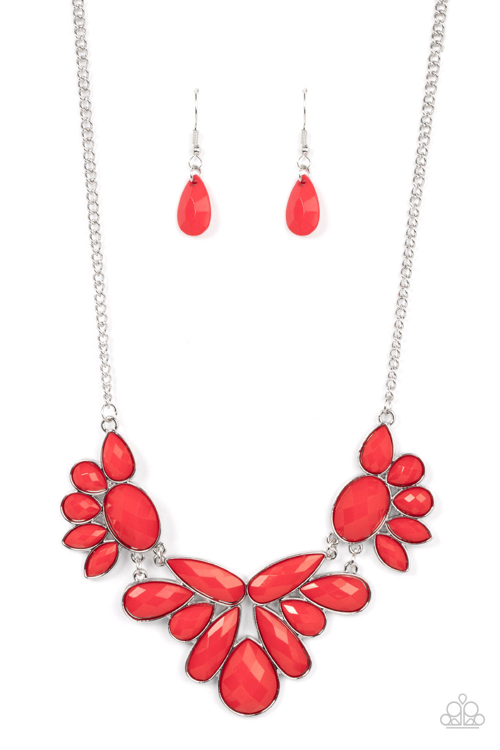 A Passing FAN-cy - red - Paparazzi necklace