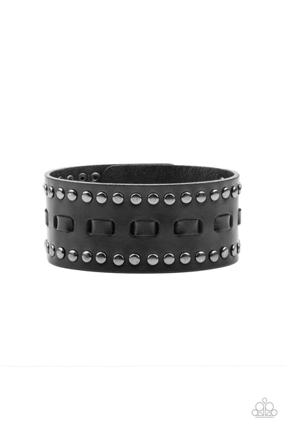 A ROAM With A View - black - Paparazzi mens bracelet