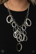 A silver spell necklace paparazzi Clearance