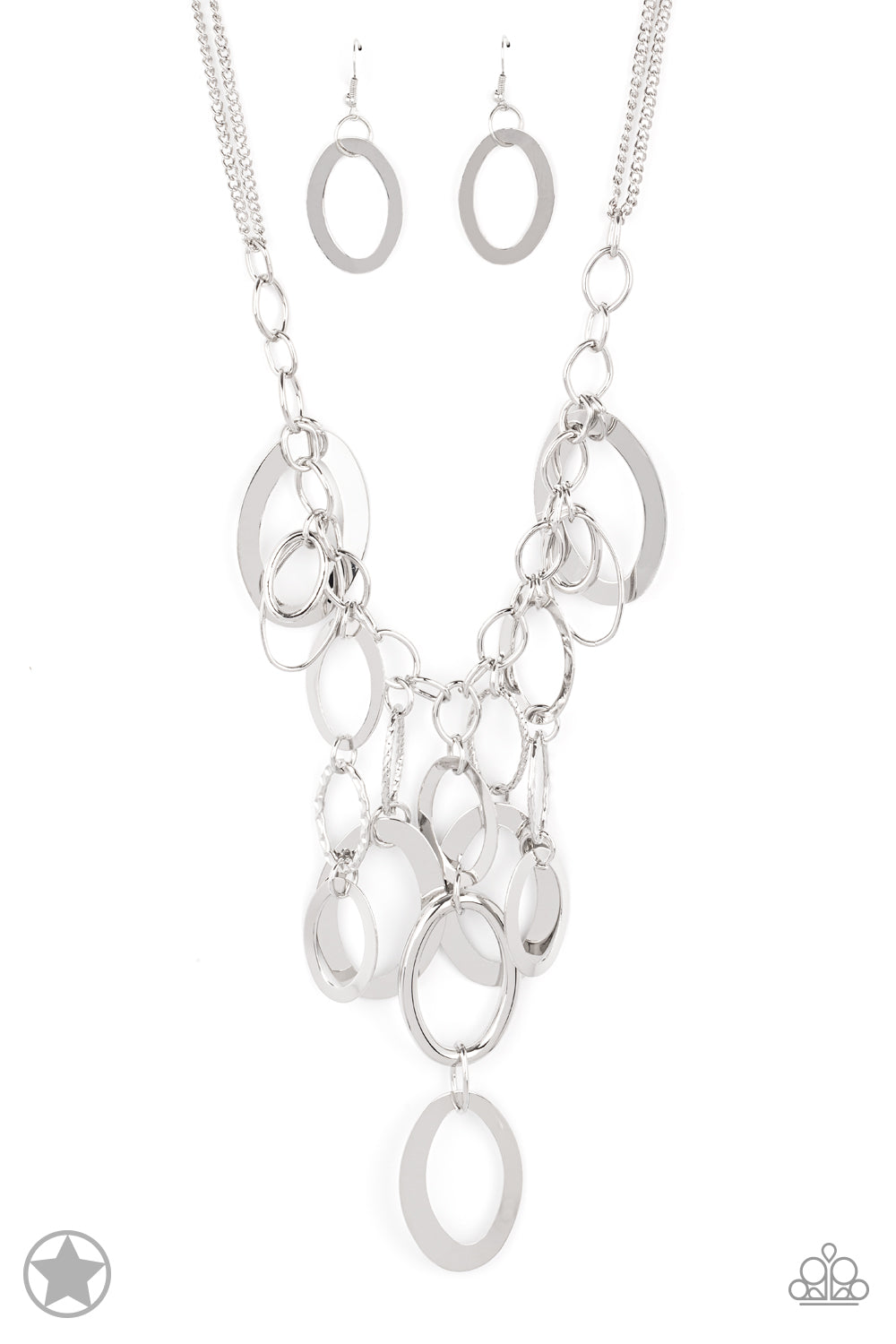 A Silver Spell - silver - Paparazzi necklace