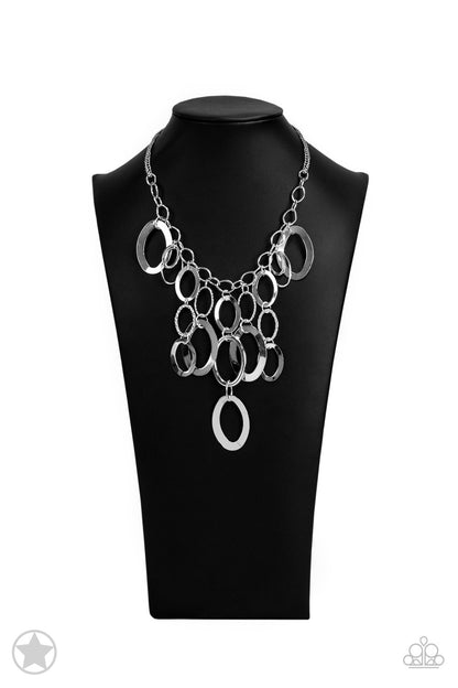A Silver Spell - silver - Paparazzi necklace