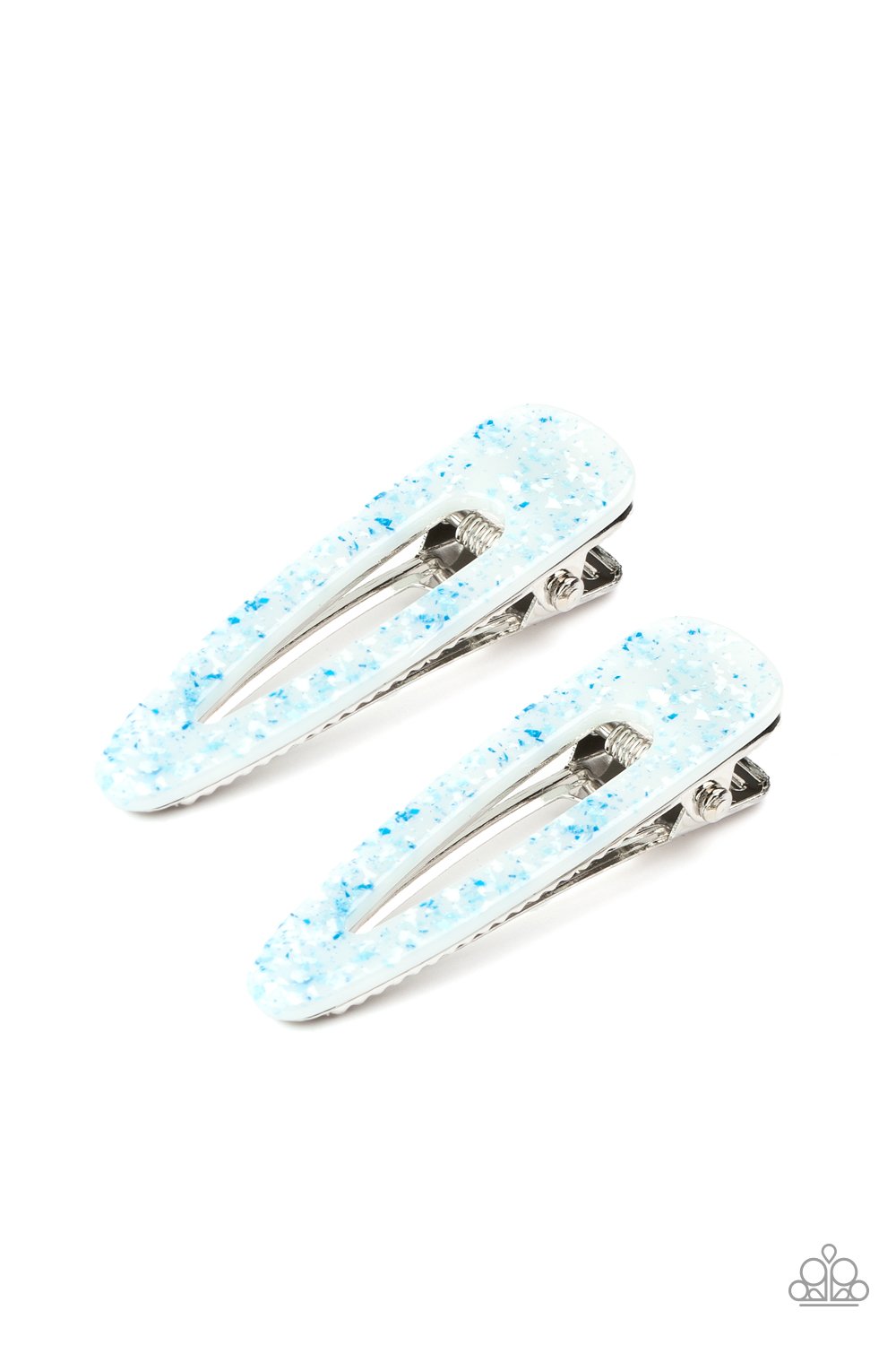 A CLIP Off the Old Block-blue-Paparazzi hair clips