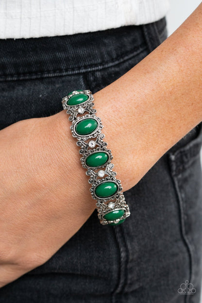 A Piece of Cake-green-Paparazzi bracelet