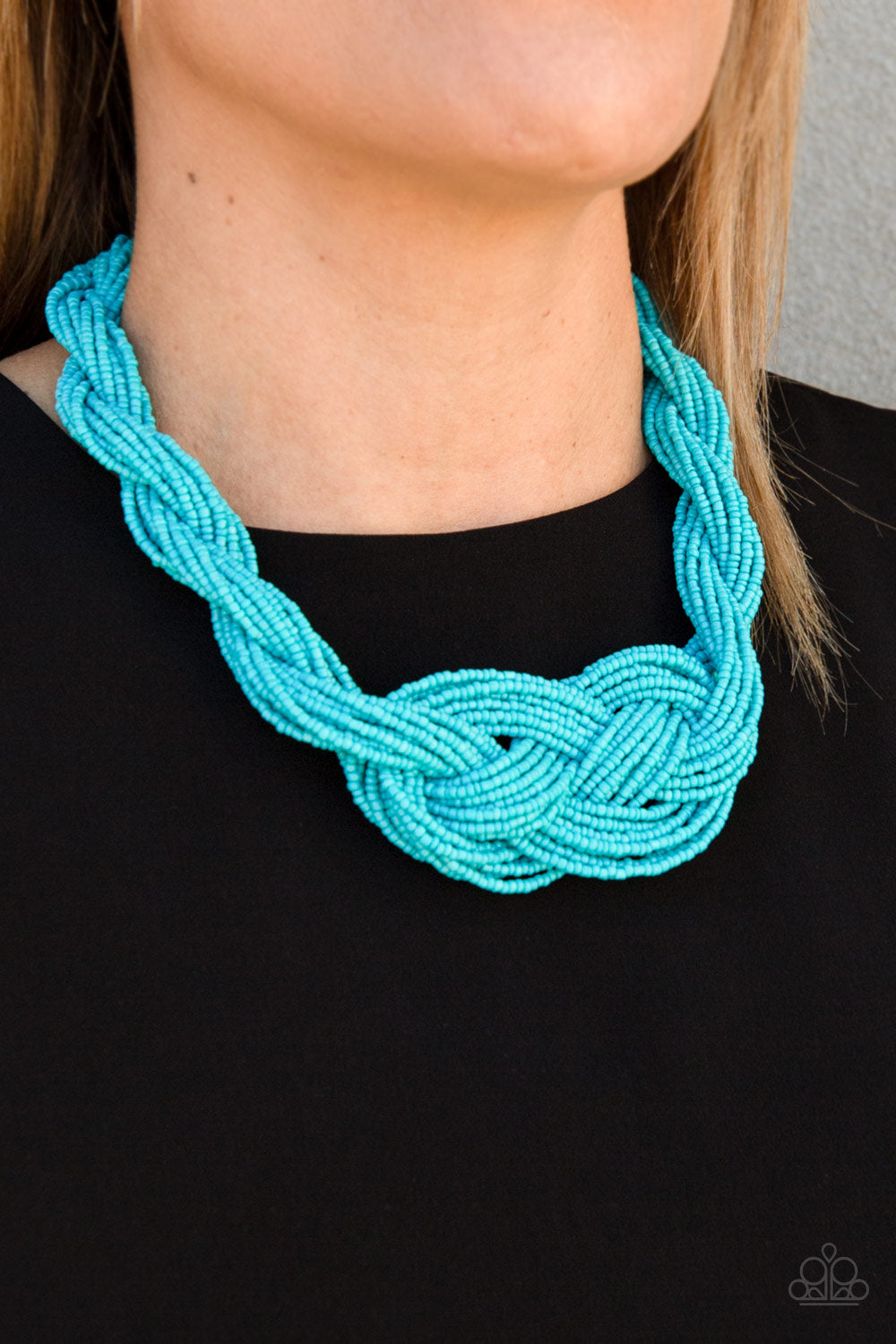 A Standing Ovation - blue - Paparazzi necklace