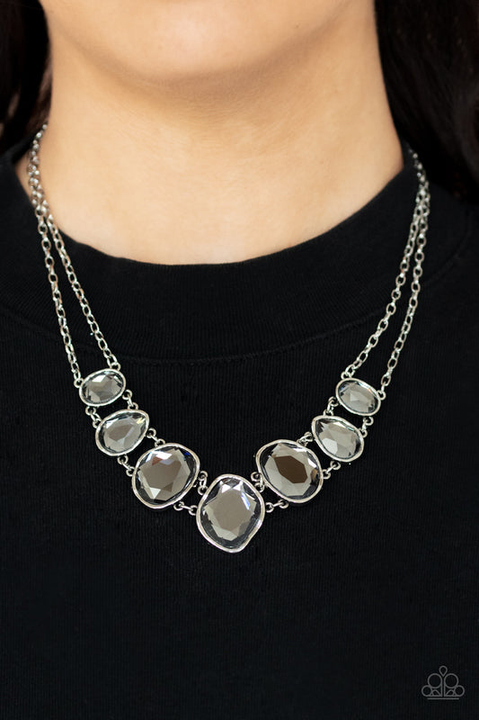 Absolute Admiration - silver - Paparazzi necklace