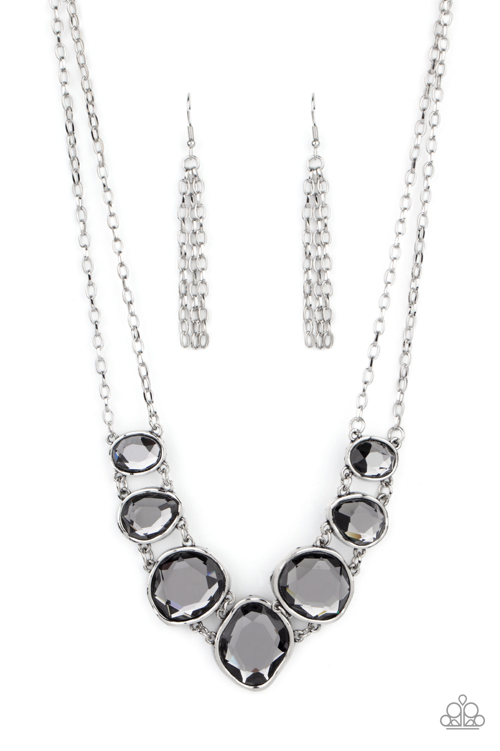 Absolute Admiration - silver - Paparazzi necklace