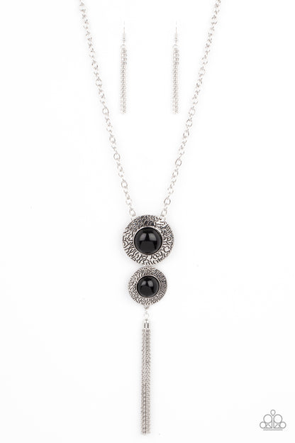 Abstract Artistry - black - Paparazzi necklace