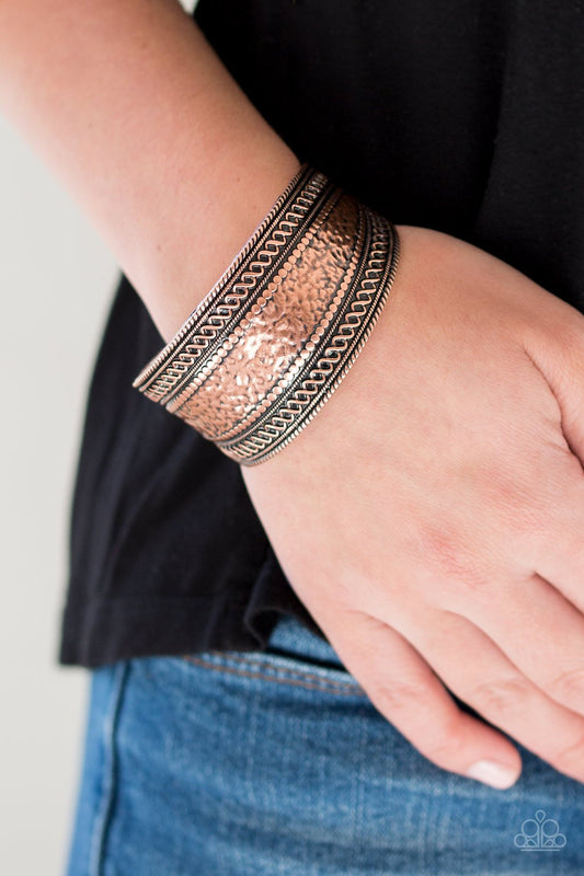 Adobe Adventure-copper-Paparazzi bracelet
