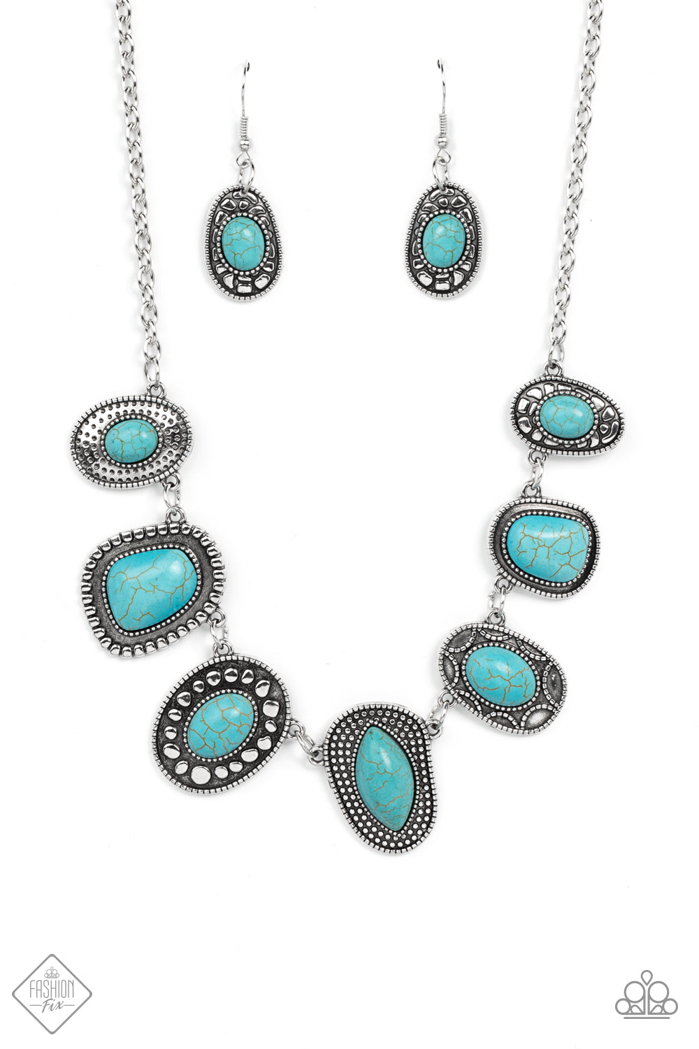 Albuquerque Artisan - blue - Paparazzi necklace