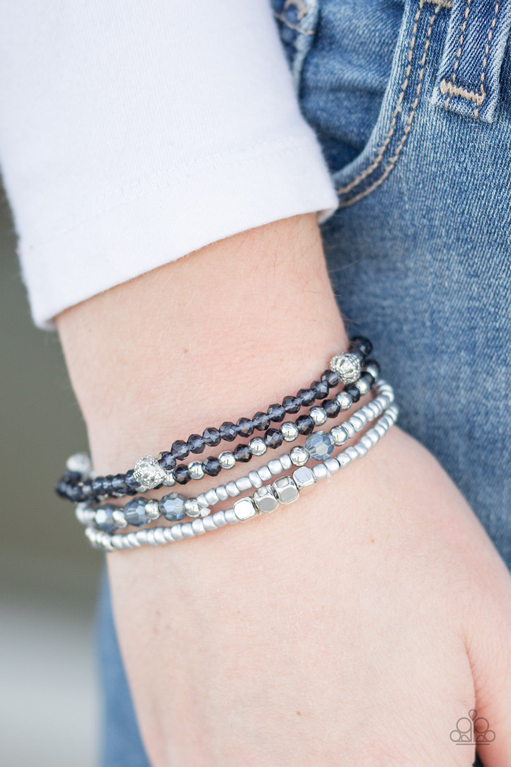 All Glam - blue - Paparazzi bracelet