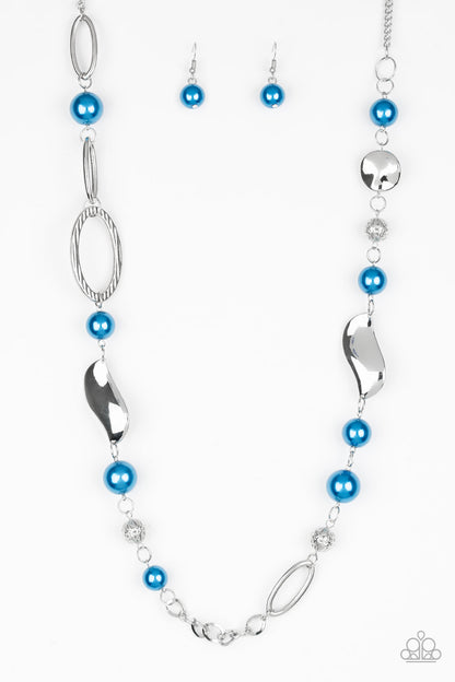 All About Me - blue - Paparazzi necklace