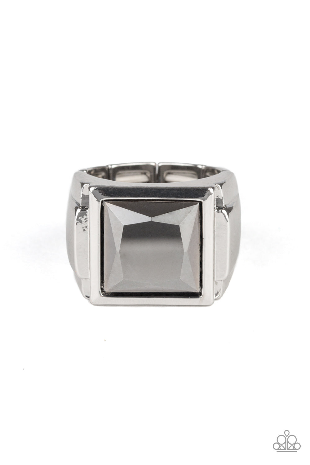 All About The Benjamins - silver - Paparazzi MENS ring